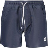 Herren Badehose Einfarbig Marineblau