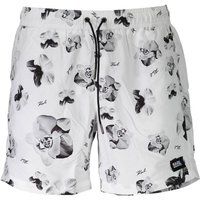 Badeshorts mit Blumendruck