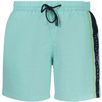 Badeshorts mit nautischen Streifen