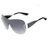 Elegante graue Metall Sonnenbrille
