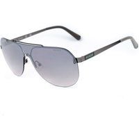 Elegante graue Metall Sonnenbrille