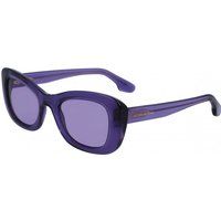 Lilafarbene Cat-Eye-Sonnenbrille