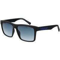 Timberland Schwarze Edelstahl-Sonnenbrille
