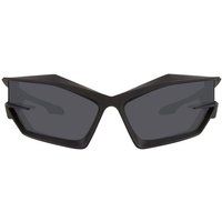 Futuristische Sonnenbrille mit eckigem Rahmen