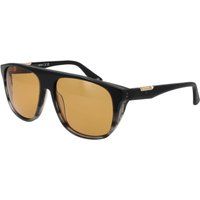 BMW schwarze Acetat-Sonnenbrille