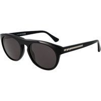 Web Schwarze Acetat-Sonnenbrille