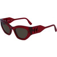 Cat-Eye Sonnenbrille mit Logo-Akzent