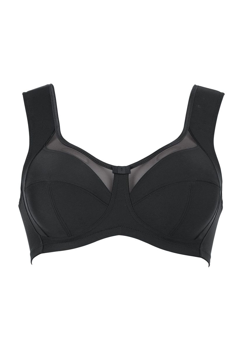 Bequemer Bügelloser Stütz-BH mit Mesh