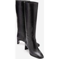 Taly Leder Blockabsatz Kniehoher Stiefel (Damen)