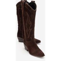 Pietro Leder-Western-Kniestiefel