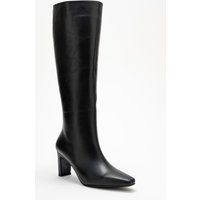 Velencia Leder Kniehoch Stiefel