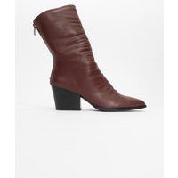 Laval Reißverschluss hinten Blockabsatz Stiefel (Damen)