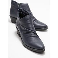 Rule Leder Klobiger Stiefel (Damen)