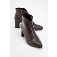 Finda Leder Blockabsatz Stiefel
