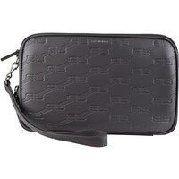 Geprägte Leder Clutch mit Handschlaufe
