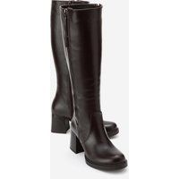 Lensa Leder Blockabsatz Stiefel (Damen)