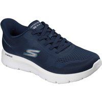 Skechers Go Walk Flex Polyester Herren Sneakers in Marineblau