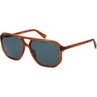 Pilotenbrille mit achteckigem Rahmen