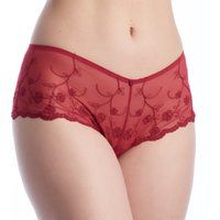 Gestickte florale Spitzen-Brautslips