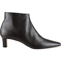 Elegante spitze Stiefeletten aus Leder