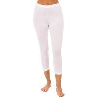 Hochtaillierte 3/4-Leggings aus Bambus