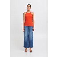Geripptes, eng anliegendes Tanktop