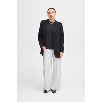 Weite, formelle Hose mit Bügelfalte