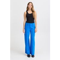 Weite, formelle Hose mit Bügelfalte