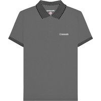 Lambretta - "SS25" Poloshirt für Herren (Stahlgrau)