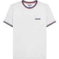Lambretta - "SS25" T-Shirt für Herren (Weiß/Marine/Rot)