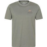 Mountain Warehouse - "Pitolchry" T-Shirt für Herren (Dunkel-Khaki)