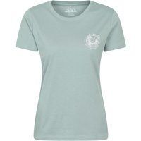 Mountain Warehouse - "London" T-Shirt für Damen kurzärmlig (Blassgrün)
