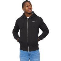 Crosshatch - "Allmoor" Hoodie mit durchgehendem Reißverschluss für Herren (Schwarz)