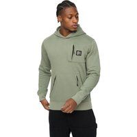 Herren Kapuzenpullover mit Reißverschlusstasche