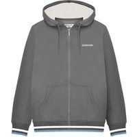 Lambretta - Hoodie mit durchgehendem Reißverschluss für Herren (Eisen)