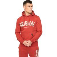 Original Crosshatch Kapuzenpullover mit Grafikdruck