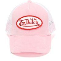 Shop Für Von Dutch Velvet Trucker Baumwollene Rosa Kappen