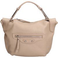 Elegante Lederhandtasche mit Griff