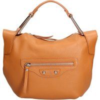 Elegante Lederhandtasche mit Griff