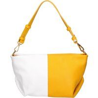 Zweifarbige Ledertasche