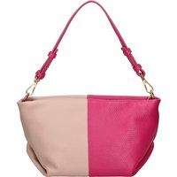Zweifarbige Ledertasche