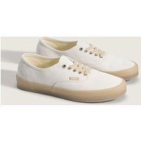 Vans Authentic Crepe Leder Herren Weiße Sneakers