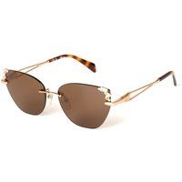 Randlose Cat-Eye Sonnenbrille