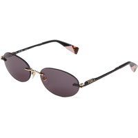 Ovale Metall Sonnenbrille