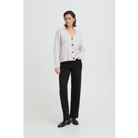 Cardigan mit V-Ausschnitt und lockerer Passform