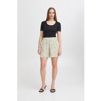 Gestreifte, locker sitzende, lässige Shorts