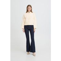 Boxy Jacke mit Textur und Stehkragen