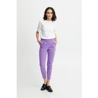 Eleganter gerader Midi-Rock mit Schlitz