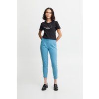 Eleganter gerader Midi-Rock mit Schlitz