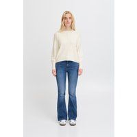 Lockerer Strickpullover mit Raglanärmeln